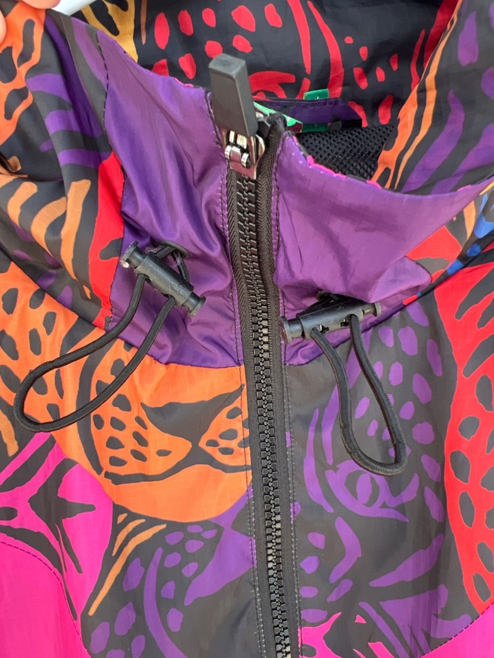 FARM Rio Colorful Leopard Windbreaker - Picture 5 of 8